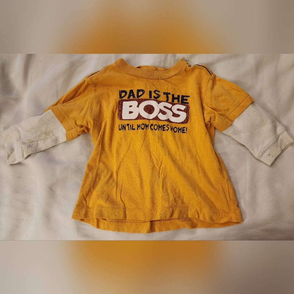 Yellow long Sleeve shirt